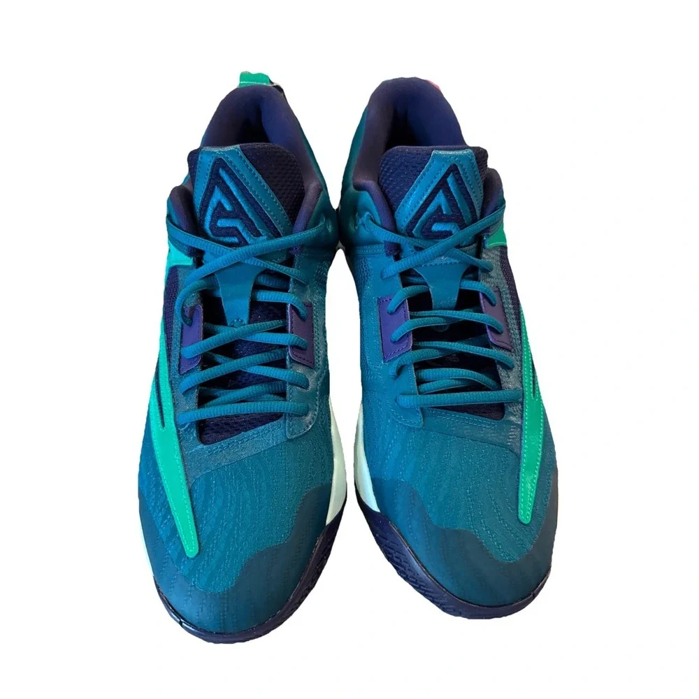 Nike Giannis Immortality 3 Men's Size 12 Low Teal‎ Purple DZ7533-301 NWOB